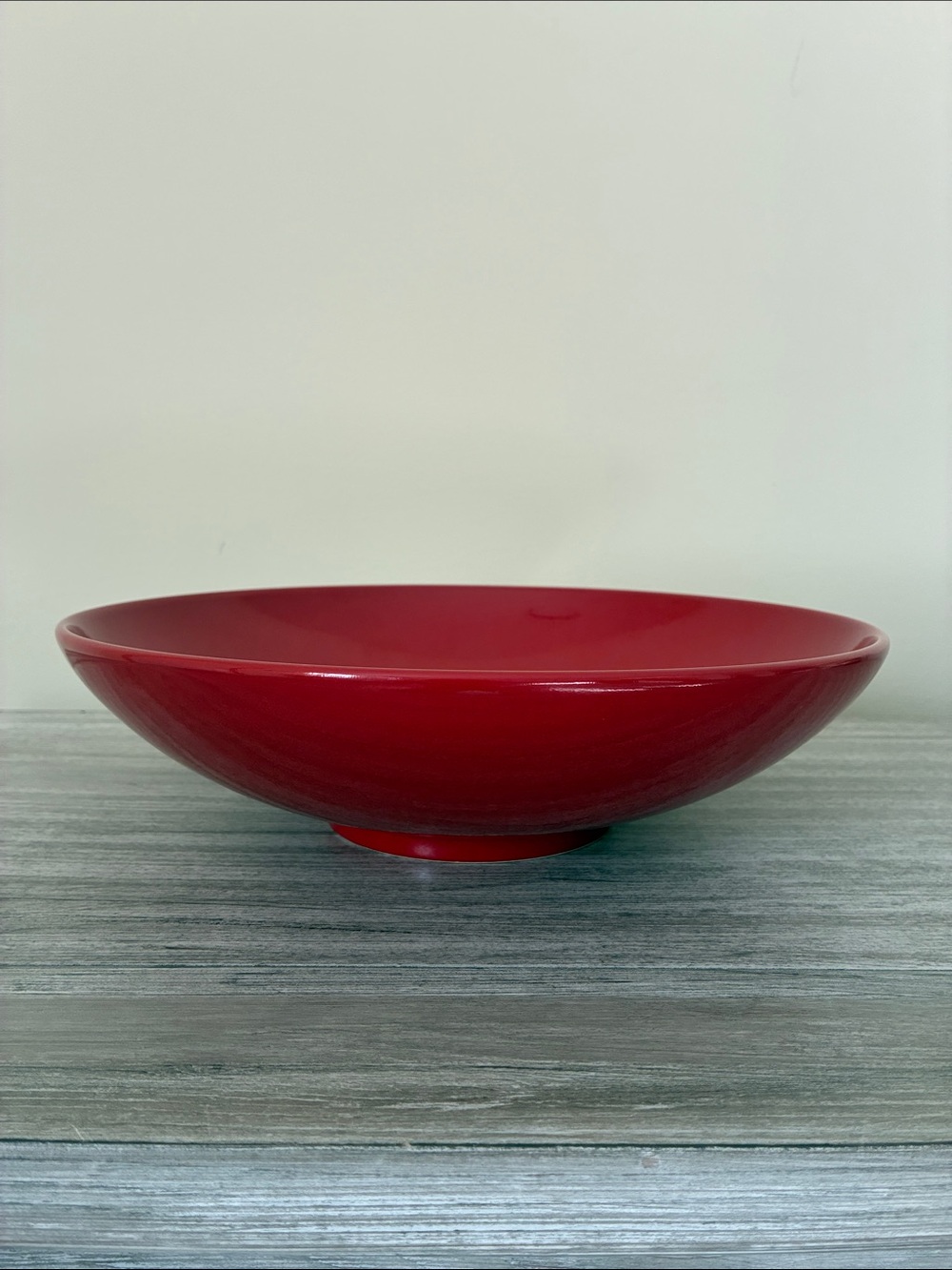 Waechtersbach Fun Factory Red Low Fruit Pasta Serving Bowl